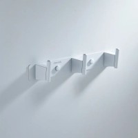 Крючки для ванной и кухни / планка с 3 крючками Shevanik SG5731C, белый Крючки для ванной и кухни / планка с 3 крючками Shevanik SG5731C, белый