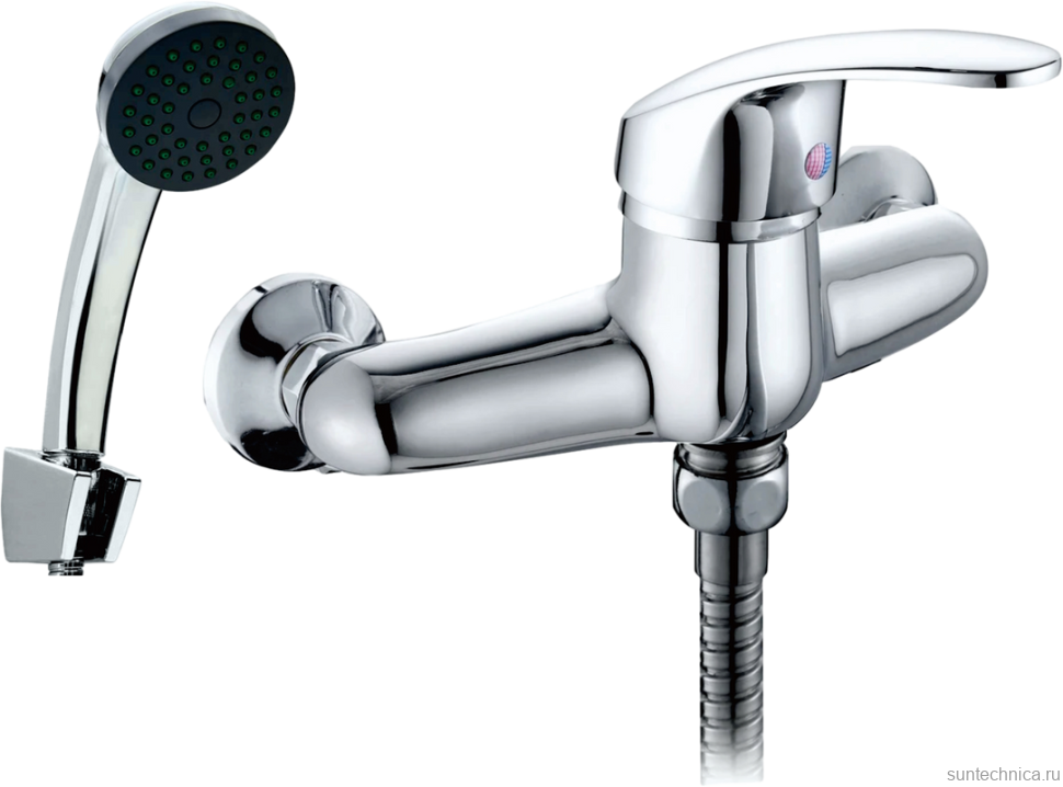 Смеситель для душа D-lin 302-2 D160302-2 хром