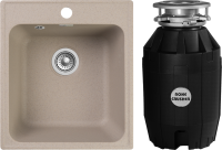 Комплект Мойка GranFest Quarz Z17 песок + Измельчитель Bone Crusher BC 810-AS Комплект Мойка GranFest Quarz Z17 песок + Измельчитель Bone Crusher BC 810-AS