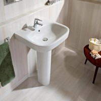 Раковина Roca Debba 50x42 с пьедесталом