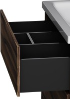 Тумба с раковиной AM.PM Gem 75 напольная, орех