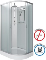 Душевая кабина Niagara Classic NG-3312-14LBKT 120х80 см, без крыши, с тропическим душем