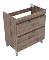 Тумба под раковину Aquanet Нота New 75 напольная, дуб веллингтон табак Тумба под раковину Aquanet Нота New 75 напольная, дуб веллингтон табак