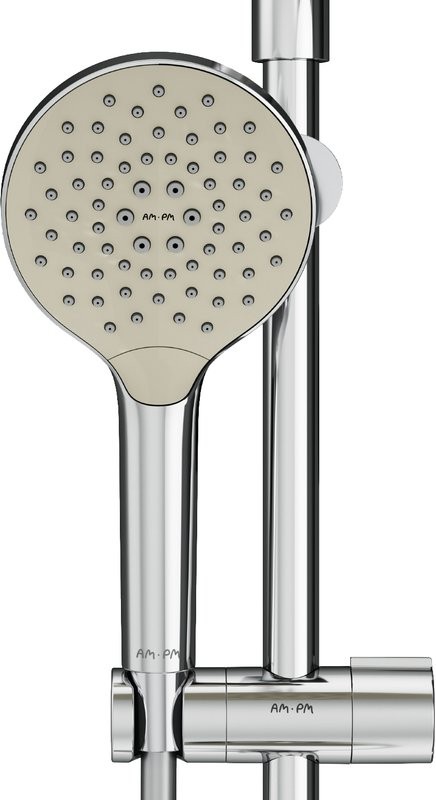 Душевой комплект Смеситель AM.PM X-Joy F85A10000 + Стойка Like F0780064