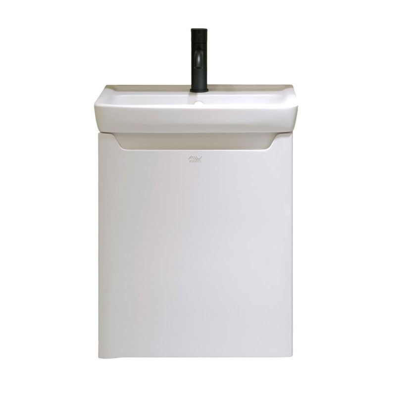Тумба с раковиной Alavann Lana 50 подвесная, белая
