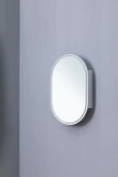 Шкаф с зеркалом в ванную с подсветкой Aquanet Монте 60 белый, с LED подсветкой Шкаф с зеркалом в ванную с подсветкой Aquanet Монте 60 белый, с LED подсветкой