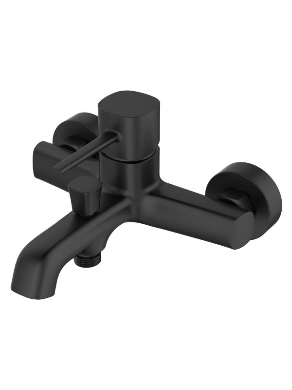 Душевой комплект Смеситель Orange Karl M05-100b + Стойка Aristo OW04b