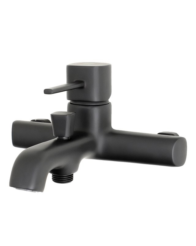 Душевой комплект Смеситель Orange Karl M05-100b + Стойка Aristo OW04b