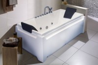 Акриловая ванна Royal Bath Triumph RB 665101 165x90 см, встраиваемая, белая, с каркасом
