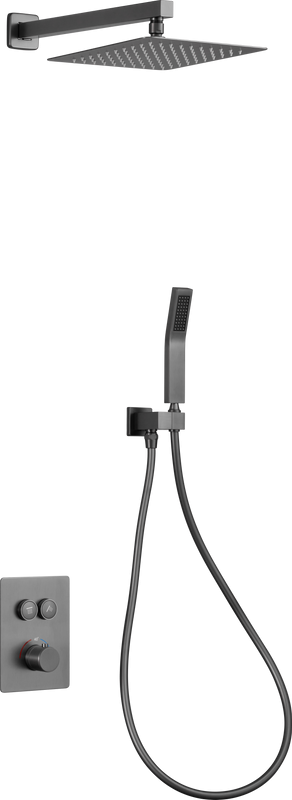 Душевой комплект beWash BV5ITSS227 С ВНУТРЕННЕЙ ЧАСТЬЮ, никель