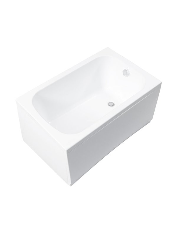 Акриловая ванна Aquanet Seed 367097 110x70 см, пристенная, белая, с каркасом