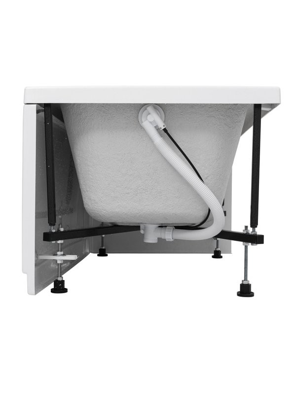 Акриловая ванна Aquanet Seed 367097 110x70 см, пристенная, белая, с каркасом