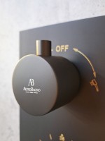 Душевой комплект AltroBagno Unione AltroBagnoUnione040408MB С ВНУТРЕННЕЙ ЧАСТЬЮ, матовый черный