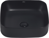 Накладная раковина Abber Rechteck AC2211MB матовая черная