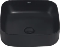 Накладная раковина Abber Rechteck AC2211MB матовая черная