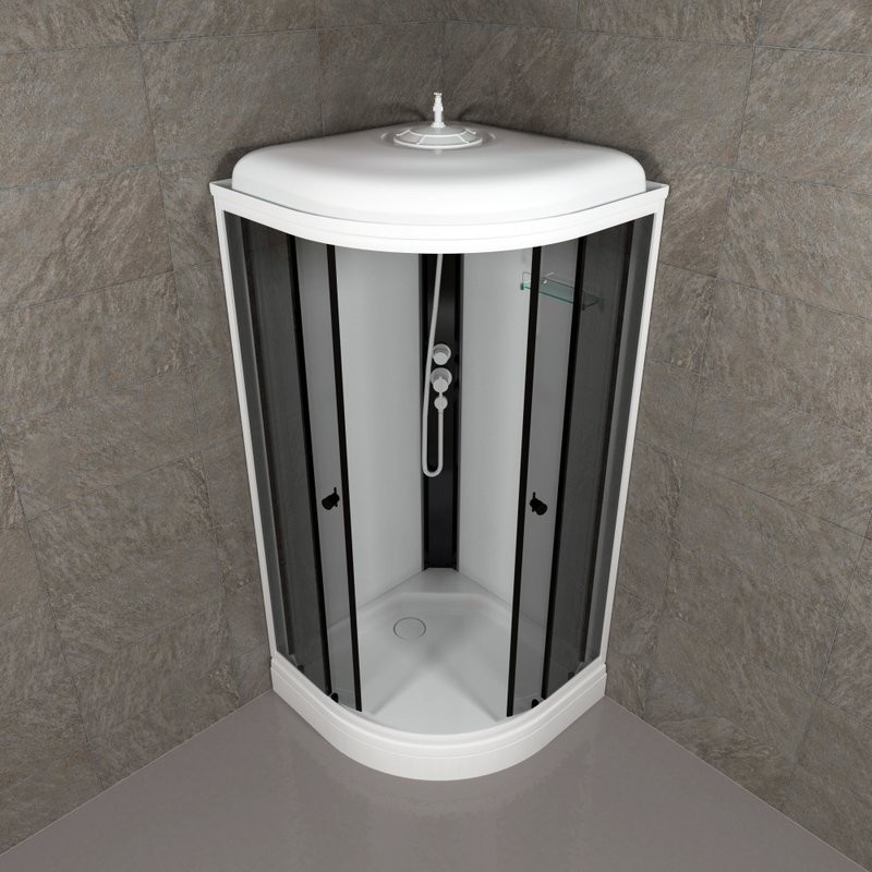 Душевая кабина Triton Грэй Вайт Щ0000067300 90х90х217,5 А