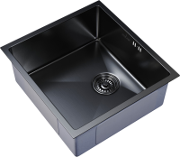 Комплект Мойка Mixline 548565 черный графит + Измельчитель KUCHENSTERN Muhle