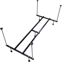 Акриловая ванна EUROLUX Akra 170x75 см, пристенная, белая, с каркасом, 170х75, с каркасом