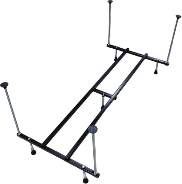 Акриловая ванна EUROLUX Akra 170x75 см, пристенная, белая, с каркасом, 170х75, с каркасом