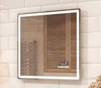 Зеркало Vigo Geometry Media 046 70 с подсветкой, с антизапотевателем