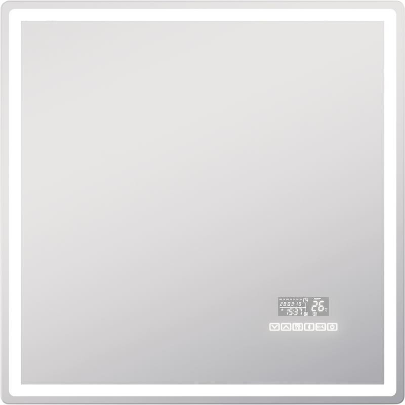 Зеркало Vigo Geometry Media 046 70 с подсветкой, с антизапотевателем