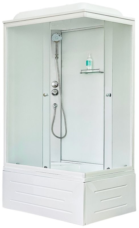 Душевая кабина Royal Bath BP RB8100BP5-WC-L с высоким поддоном, с сиденьем