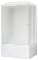 Душевая кабина Royal Bath BP RB8100BP5-WC-L с высоким поддоном, с сиденьем