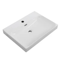 Мебельная раковина BelBagno Marino-Cer 60 глянцевая белая Мебельная раковина BelBagno Marino-Cer 60 глянцевая белая