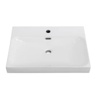 Мебельная раковина BelBagno Marino-Cer 60 глянцевая белая Мебельная раковина BelBagno Marino-Cer 60 глянцевая белая