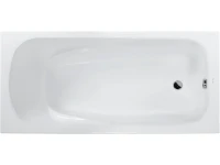 Акриловая ванна Vagnerplast Aronia 150x70 см, пристенная, белая, с каркасом