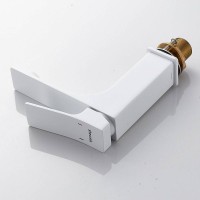 Смеситель для раковины Shevanik S6101C белый Смеситель для раковины Shevanik S6101C белый