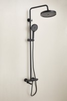 Душевая стойка BELZ B713 B25713-7 матовая черная