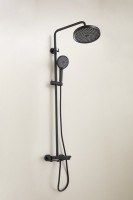 Душевая стойка BELZ B713 B25713-7 матовая черная