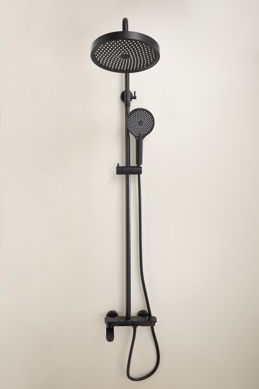 Душевая стойка BELZ B713 B25713-7 матовая черная