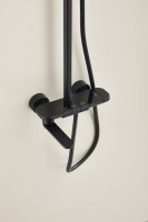 Душевая стойка BELZ B713 B25713-7 матовая черная