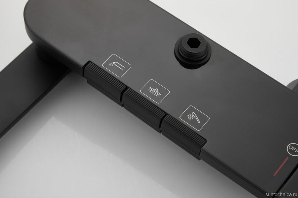 Душевая стойка BELZ B713 B25713-7 матовая черная