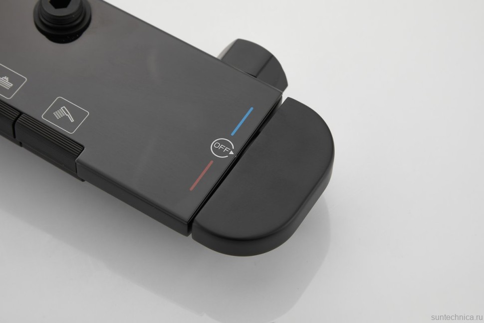 Душевая стойка BELZ B713 B25713-7 матовая черная