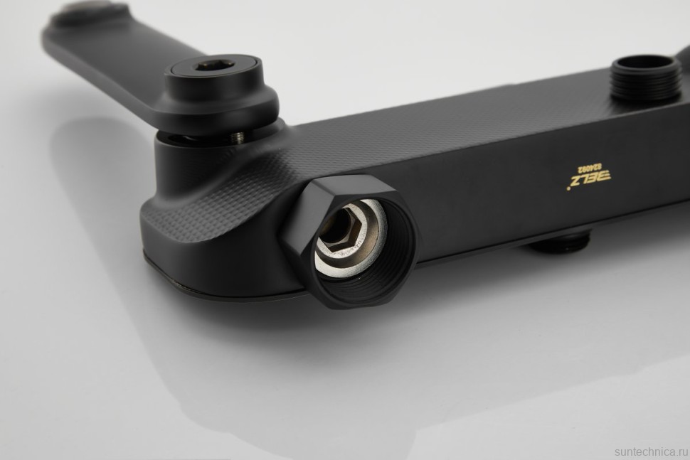 Душевая стойка BELZ B713 B25713-7 матовая черная