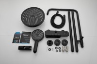 Душевая стойка BELZ B713 B25713-7 матовая черная