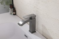 Смеситель для раковины Abber Wasserfall AF8610NG никель