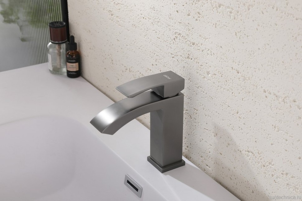 Смеситель для раковины Abber Wasserfall AF8610NG никель