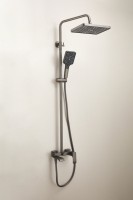 Душевая стойка BELZ B507 B24507-3 оружейная сталь