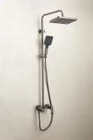 Душевая стойка BELZ B507 B24507-3 оружейная сталь Душевая стойка BELZ B507 B24507-3 оружейная сталь