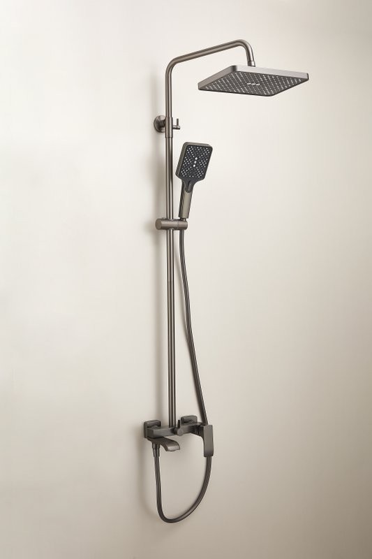 Душевая стойка BELZ B507 B24507-3 оружейная сталь