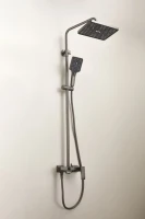 Душевая стойка BELZ B507 B24507-3 оружейная сталь Душевая стойка BELZ B507 B24507-3 оружейная сталь