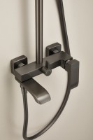 Душевая стойка BELZ B507 B24507-3 оружейная сталь