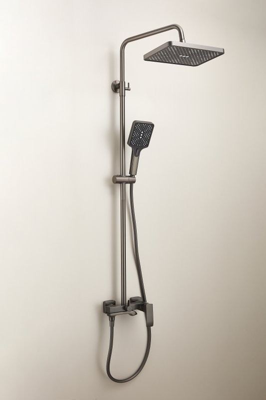 Душевая стойка BELZ B507 B24507-3 оружейная сталь