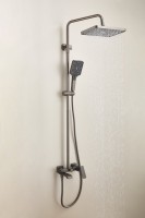 Душевая стойка BELZ B507 B24507-3 оружейная сталь