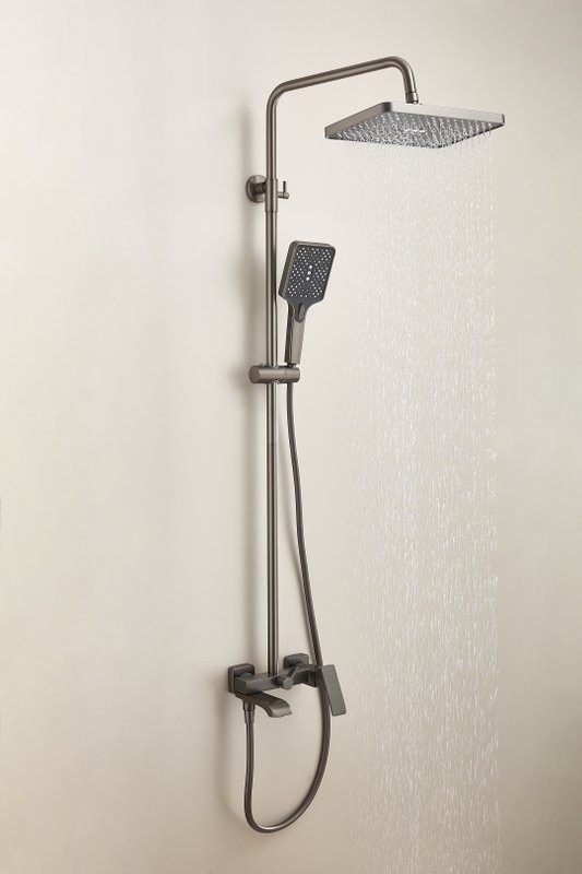 Душевая стойка BELZ B507 B24507-3 оружейная сталь