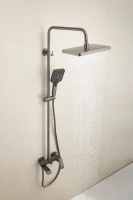 Душевая стойка BELZ B507 B24507-3 оружейная сталь Душевая стойка BELZ B507 B24507-3 оружейная сталь